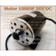 มอเตอร์ 36VDC 1000W 3000RPM (ราคาโปร 1890 บาท เท่านั้น)สำหรับทำปั๊มชัก สูบน้ำเพื่อการเกษตร **** ราคาโปรโมชั่น ****